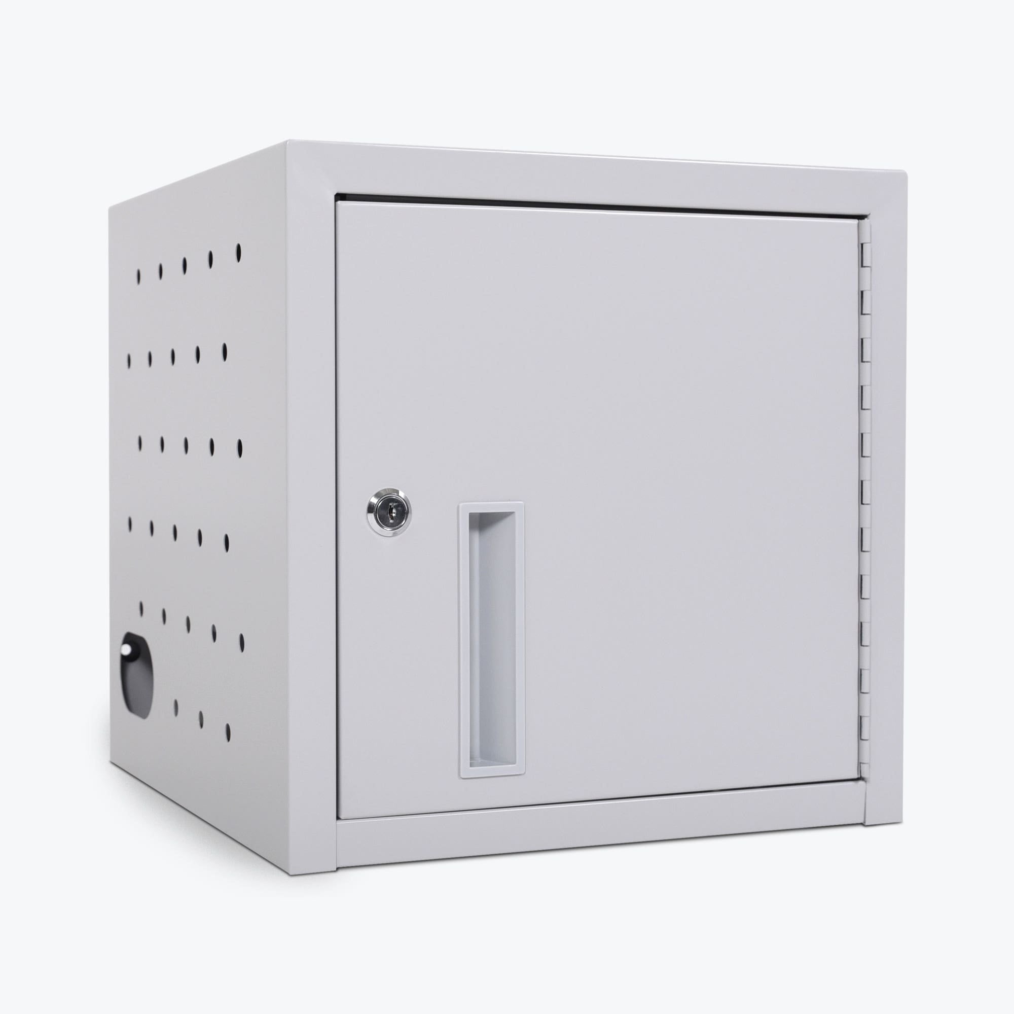 8-Devices Tablet and Chromebook Charging Cabinet for Schools, Offices & Healthcare, Wall Mount/ Desktop