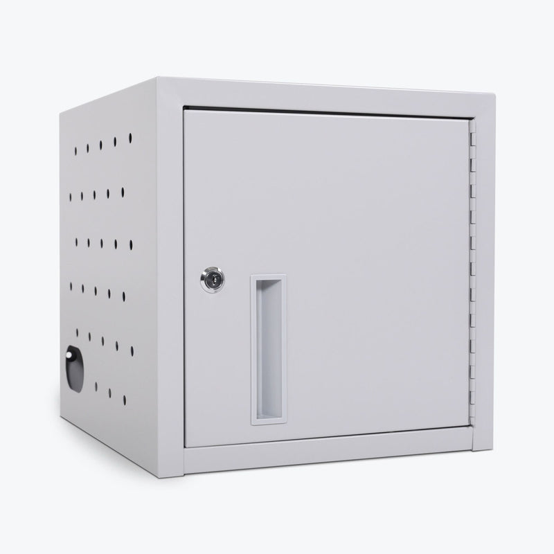 8-Devices Tablet and Chromebook Charging Cabinet for Schools, Offices & Healthcare, Wall Mount/ Desktop