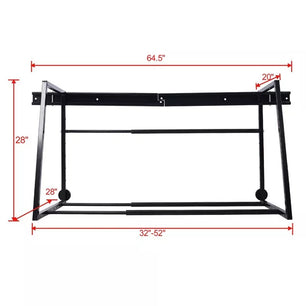 Holzoffer Steel Tire Rack Heavy Duty Adjustable Garage Wall Mounted Tire Rack Storage